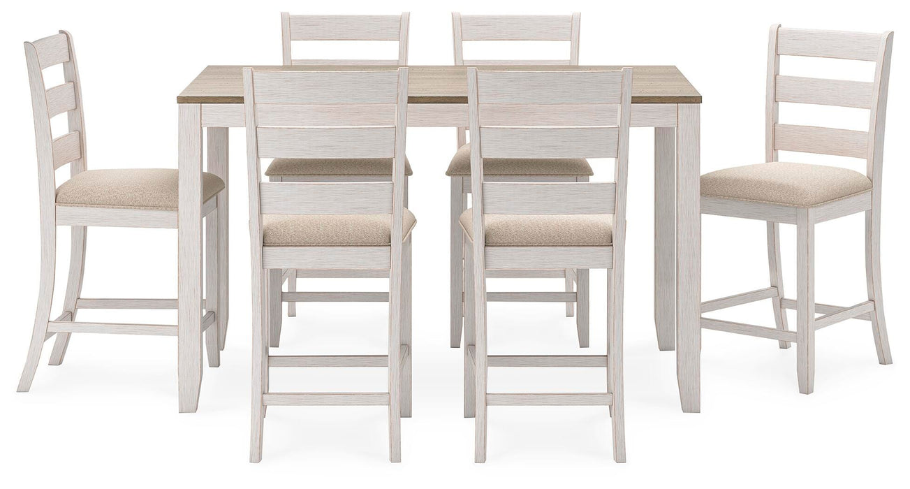 Skempton Counter Height Dining Table and Bar Stools (Set of 7) - image 3