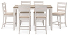 Skempton Counter Height Dining Table and Bar Stools (Set of 7) - image 3