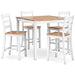 Gesthaven Counter Height Dining Table and 4 Barstools (Set of 5) - D398-223