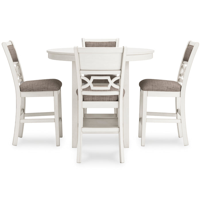 Erinberg Counter Height Dining Table and 4 Barstools (Set of 5)