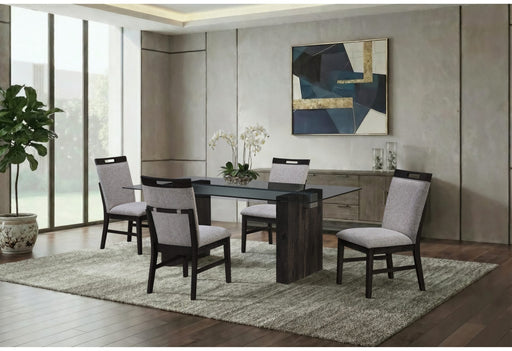 D4238DT Dining Table + 8 Dining Chairs