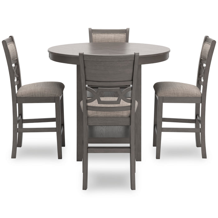 Wrenning Counter Height Dining Table and 4 Barstools (Set of 5)