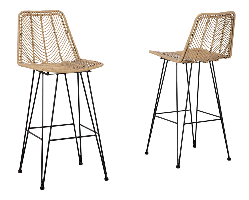 Angentree Bar Height Bar Stool (Set of 2)