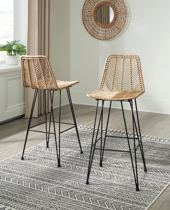 Angentree Bar Height Bar Stool (Set of 2)