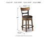 Pinnadel Counter Height Bar Stool - image 3