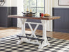 Valebeck Counter Height Dining Table - 30''W x 60''D x 36''H