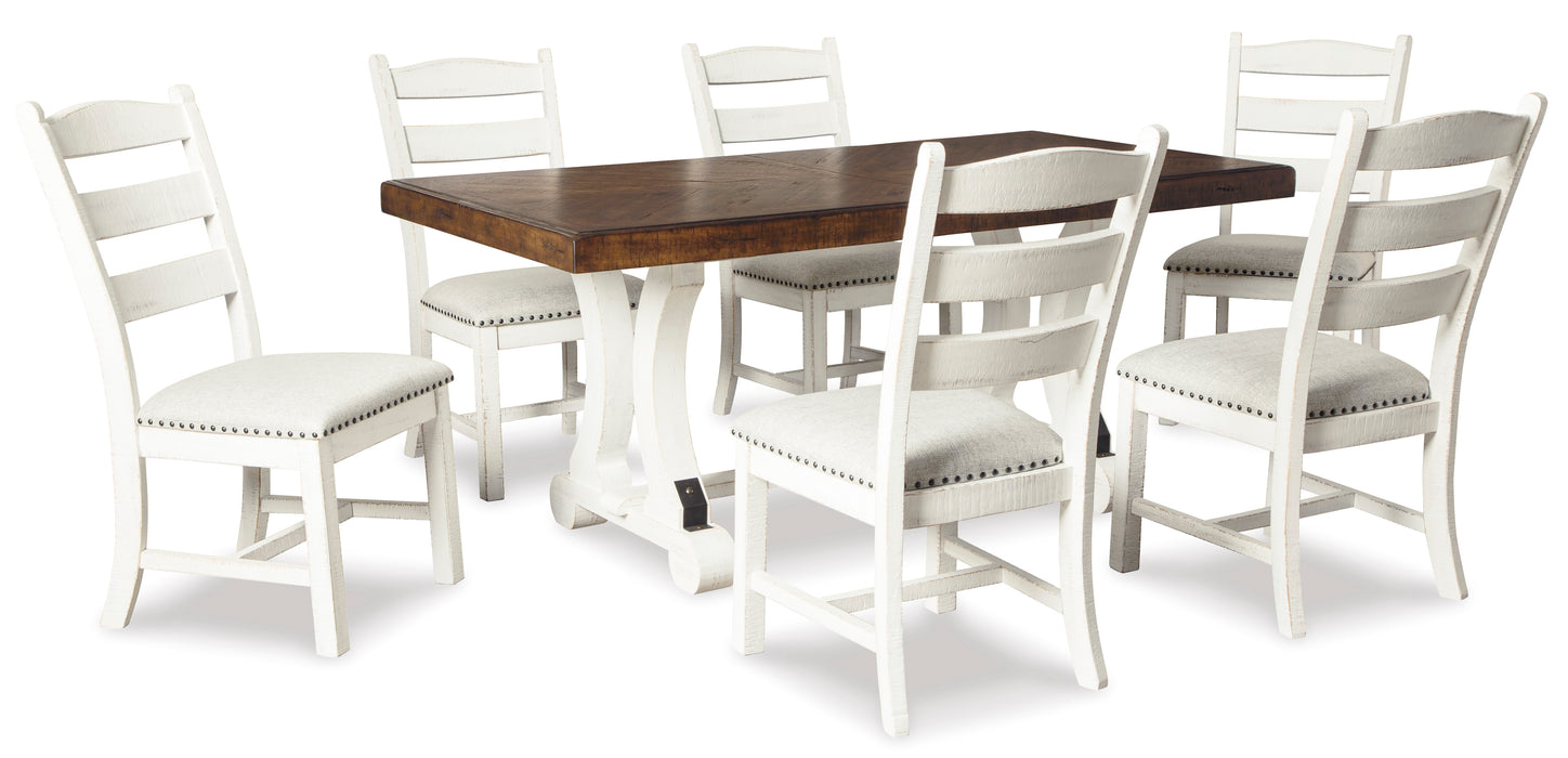 Valebeck Dining Table and 6 Chairs