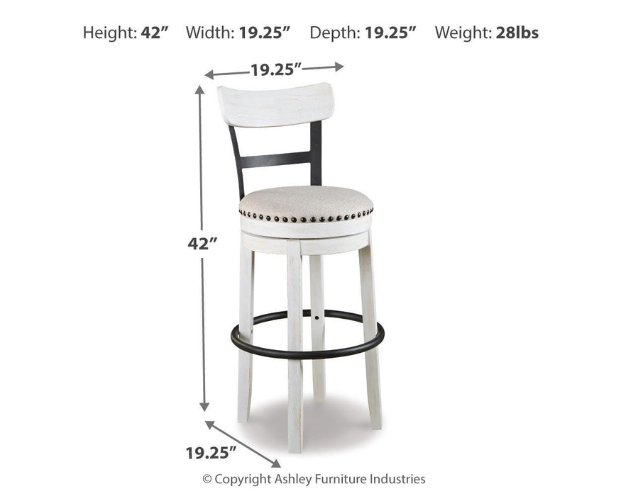 Valebeck Bar Height Bar Stool - image 5