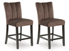 Jeshina Dining Table Base - Brown/Beige