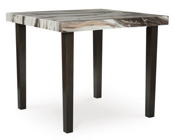 Jeshina Dining Table Base - Brown/Beige