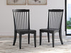 Brenkerton Dining Table - Black/Gray