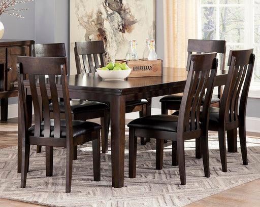 Haddigan Dining Extension Table - Dark Brown