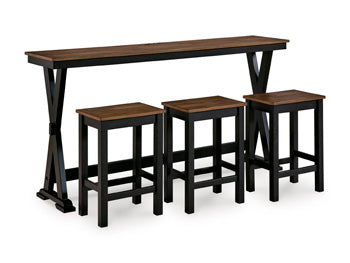 Wildenauer Dining Chair (Set of 2) - Black/Gray;Brown/Beige
