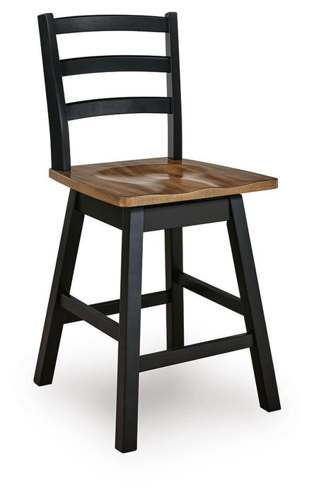 Wildenauer Counter Height Swivel Barstool - image 6
