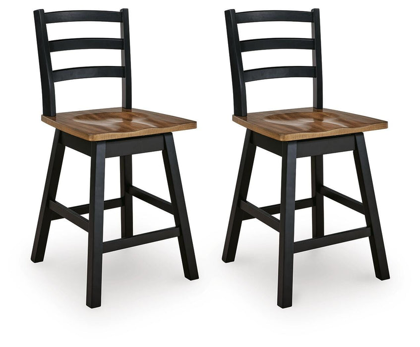 Wildenauer Counter Height Swivel Barstool - image 3