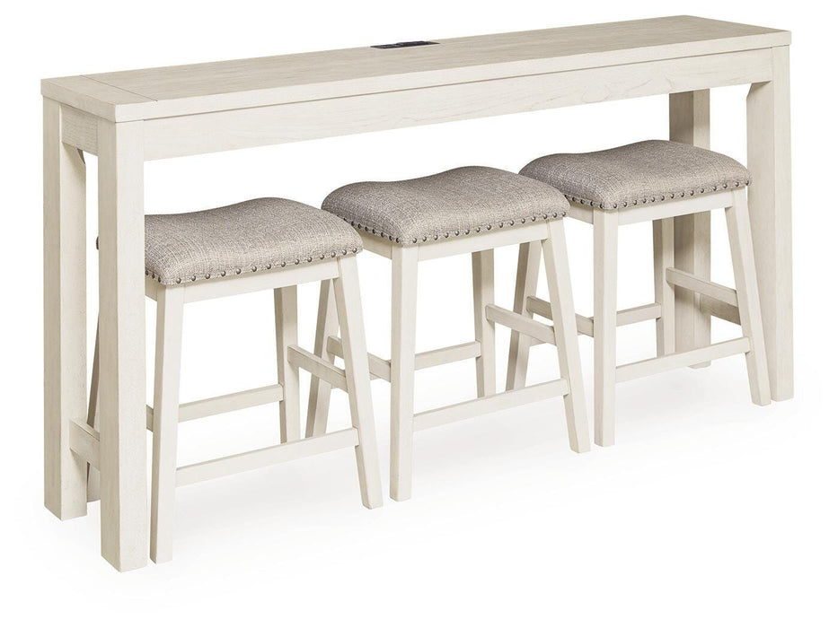 Robbinsdale Counter Height Dining Table and 3 Barstools Set