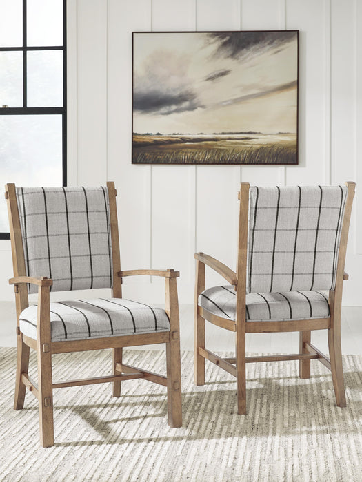 Ridgester Dining Arm Chair