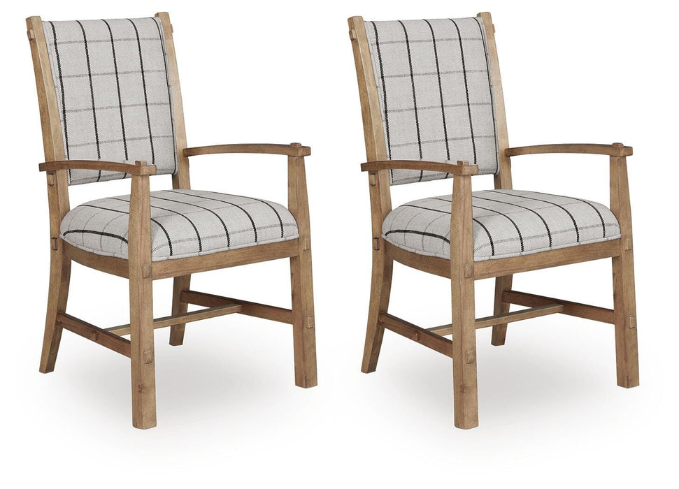Ridgester Dining Arm Chair