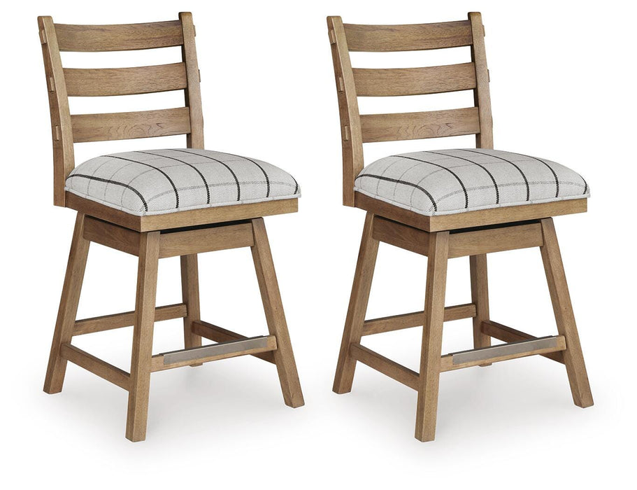 Ridgester Counter Height Swivel Barstool - image 3