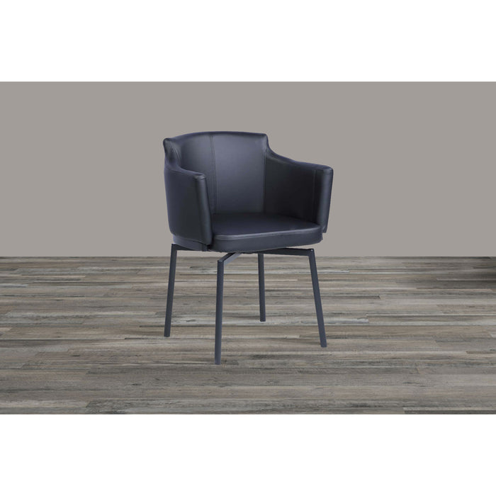 Modern Club Arm Chair w/ Memory Swivel - 2 per box