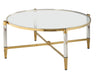 Round Tempered Glass Cocktail Table DENALI-CT-RND