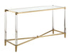 Rectangular Glass Top Sofa Table DENALI-ST