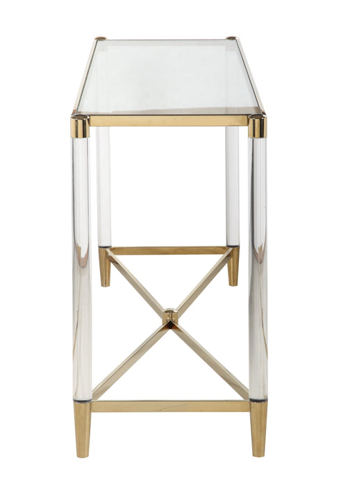 Rectangular Glass Top Sofa Table DENALI-ST