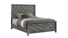 Denver Bed – Denver Queen Bed in Gray by Galaxy Home Furnishings