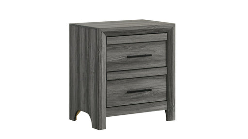 Denver Nightstand – Denver Nightstand Gray by Galaxy Home Furnishings