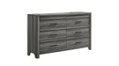 Denver Dresser – Denver Dresser Gray by Galaxy Home Furnishings