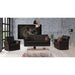 Ottomanson Diva Collection Upholstered Convertible Loveseat with Storage