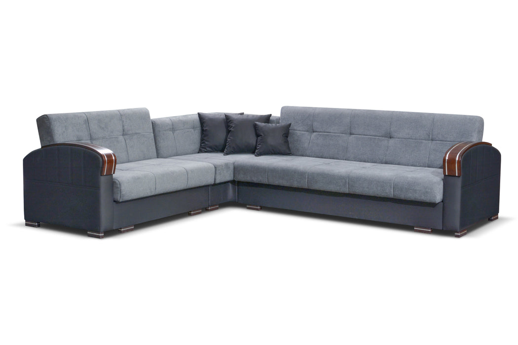 SAMANTHA SECTIONAL GRAY-By Skyler Furniture