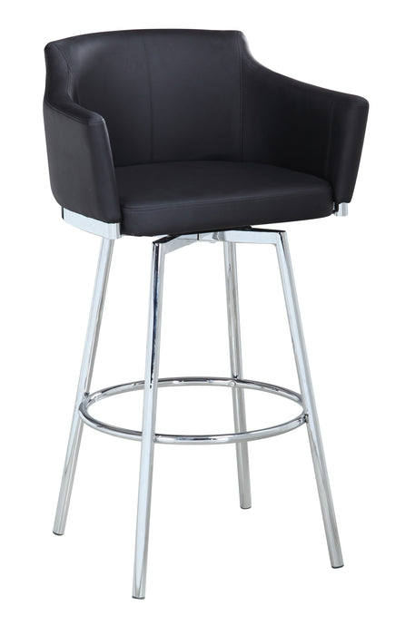 Modern Club Bar Stool w/ Memory Swivel DUSTY-BS