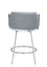 Modern Club Bar Stool w/ Memory Swivel DUSTY-BS