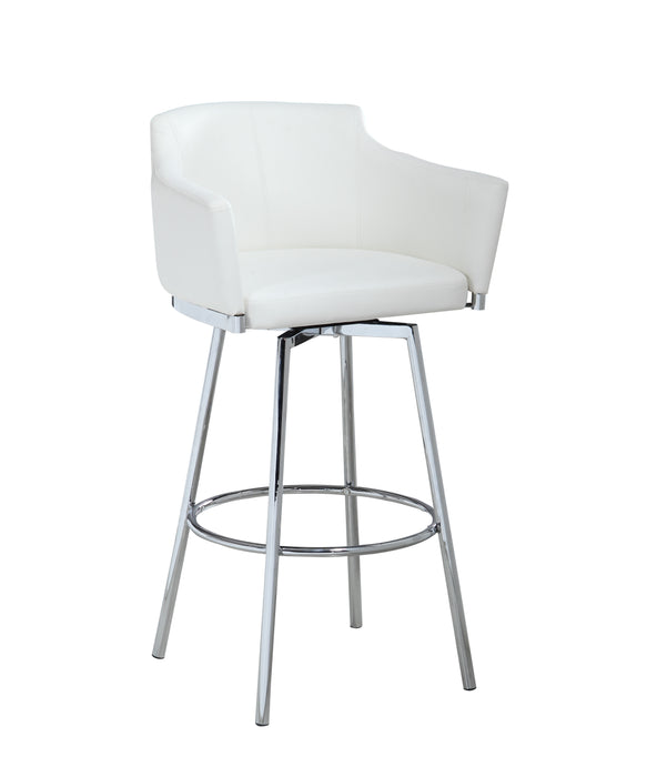 Modern Club Bar Stool w/ Memory Swivel DUSTY-BS