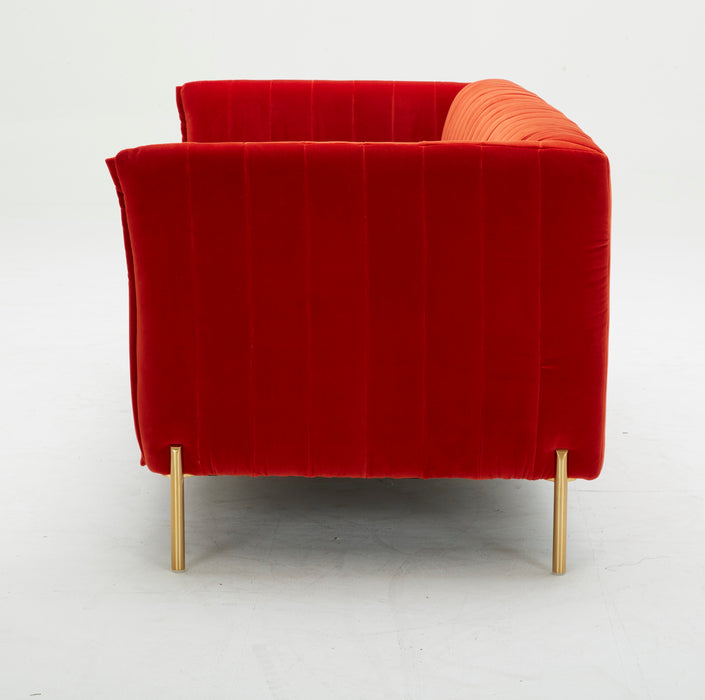 Deco Chair in Pumpkin Fabric 17663-P-C