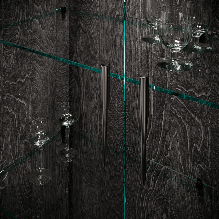 Krystal 2 Door Vitrine