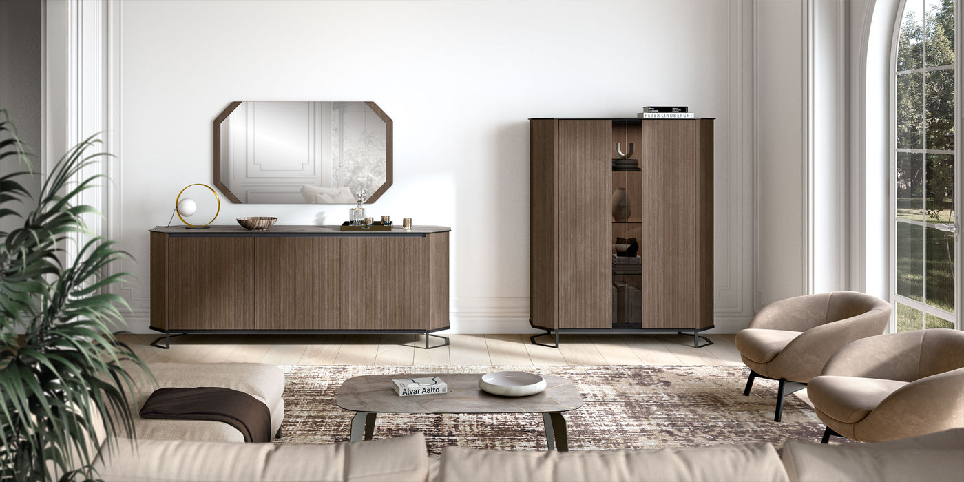 Hexagon 2 Door Cabinet