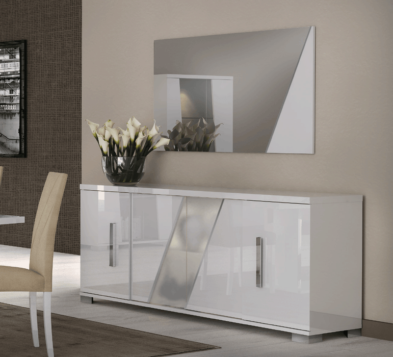 Lisa 4 Door Buffet w/Mirror