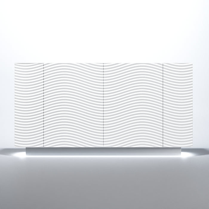 Wave 4 Door buffet White