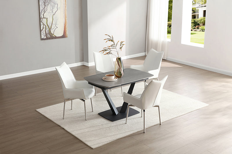 109 Grey Table with 1218 Chairs