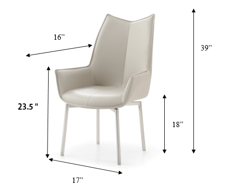 9113 Dining Table with 1218 swivel grey taupe chairs