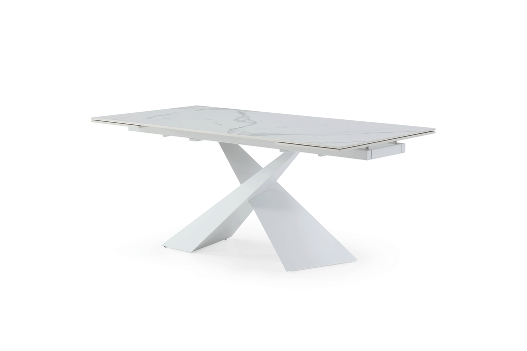 9113 Dining Table with 1218 swivel grey taupe chairs