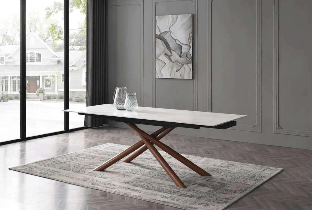 9063 Dining Marble Table with 1287 chairs