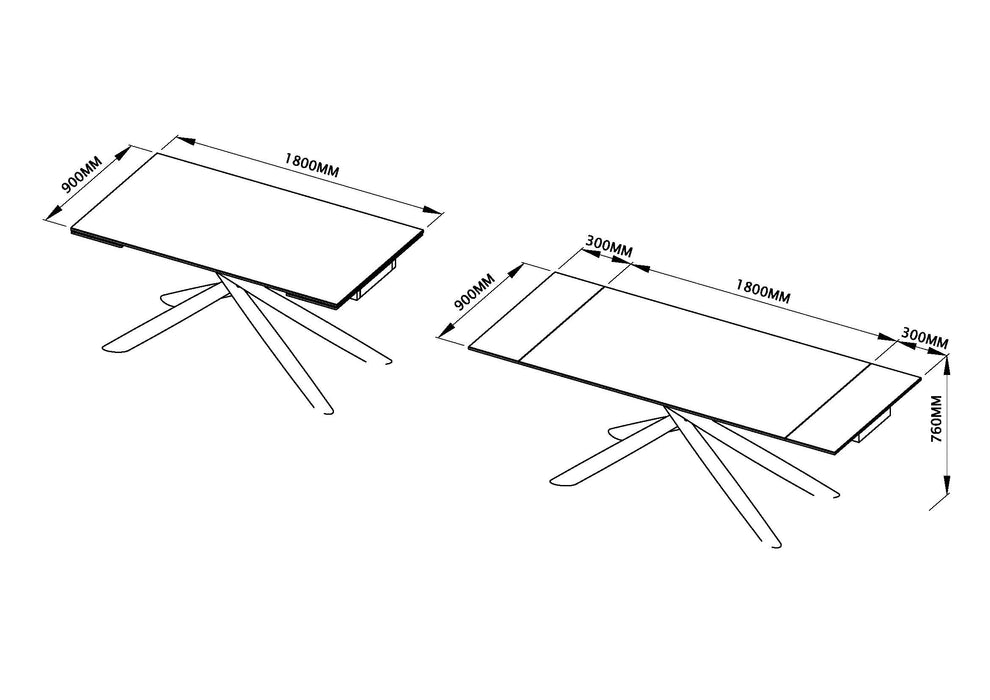 9063 Dining Marble Table with 1287 chairs