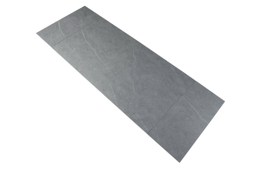 9087 Table Dark grey with 1254 chairs