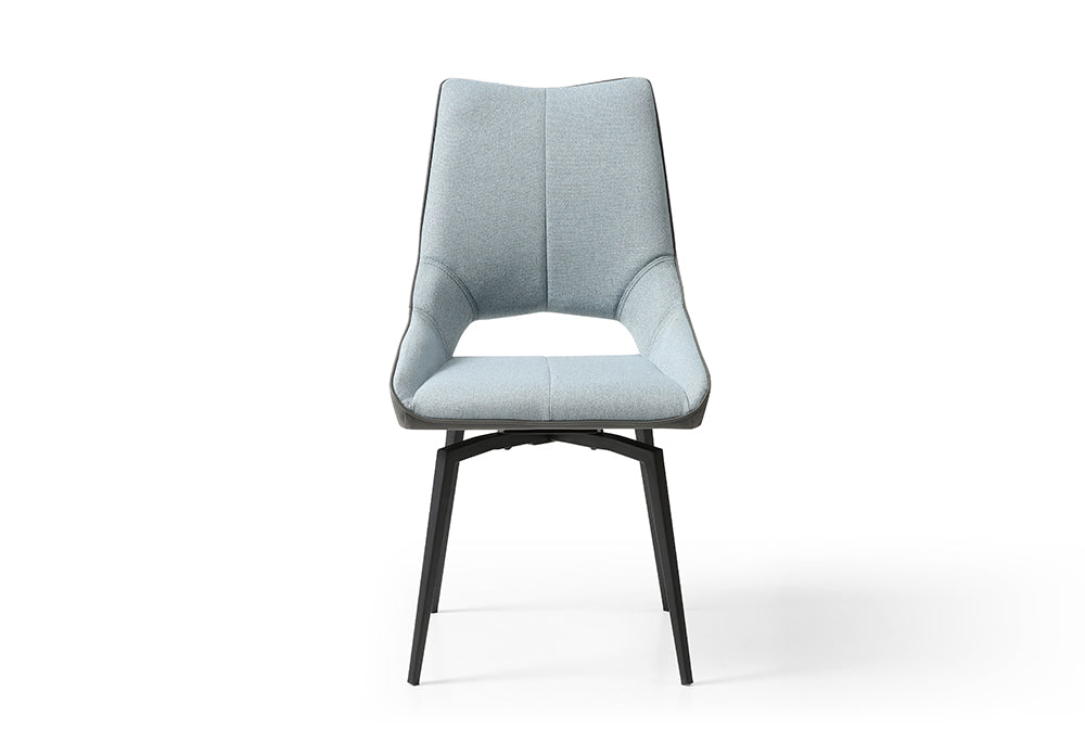 9189 Table with 1239 swivel blue chairs