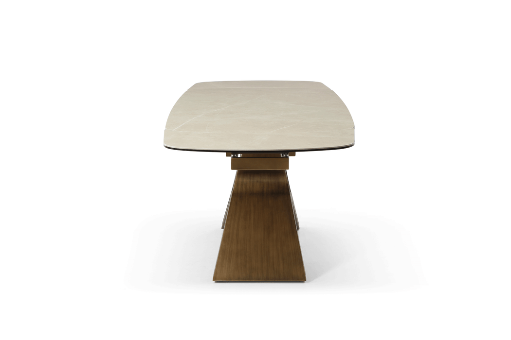 9368 Table Taupe with 1287 chairs