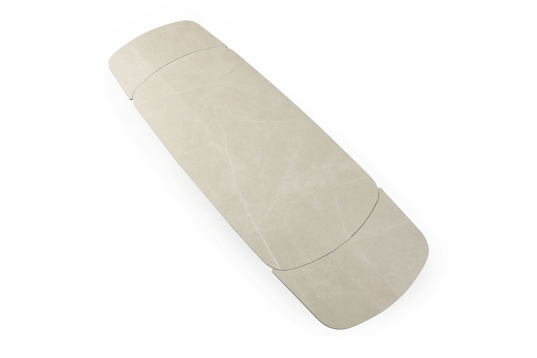 9368 Table Taupe with 1287 chairs