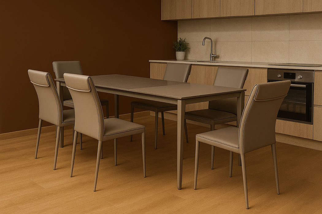 Aurora Taupe Dining set